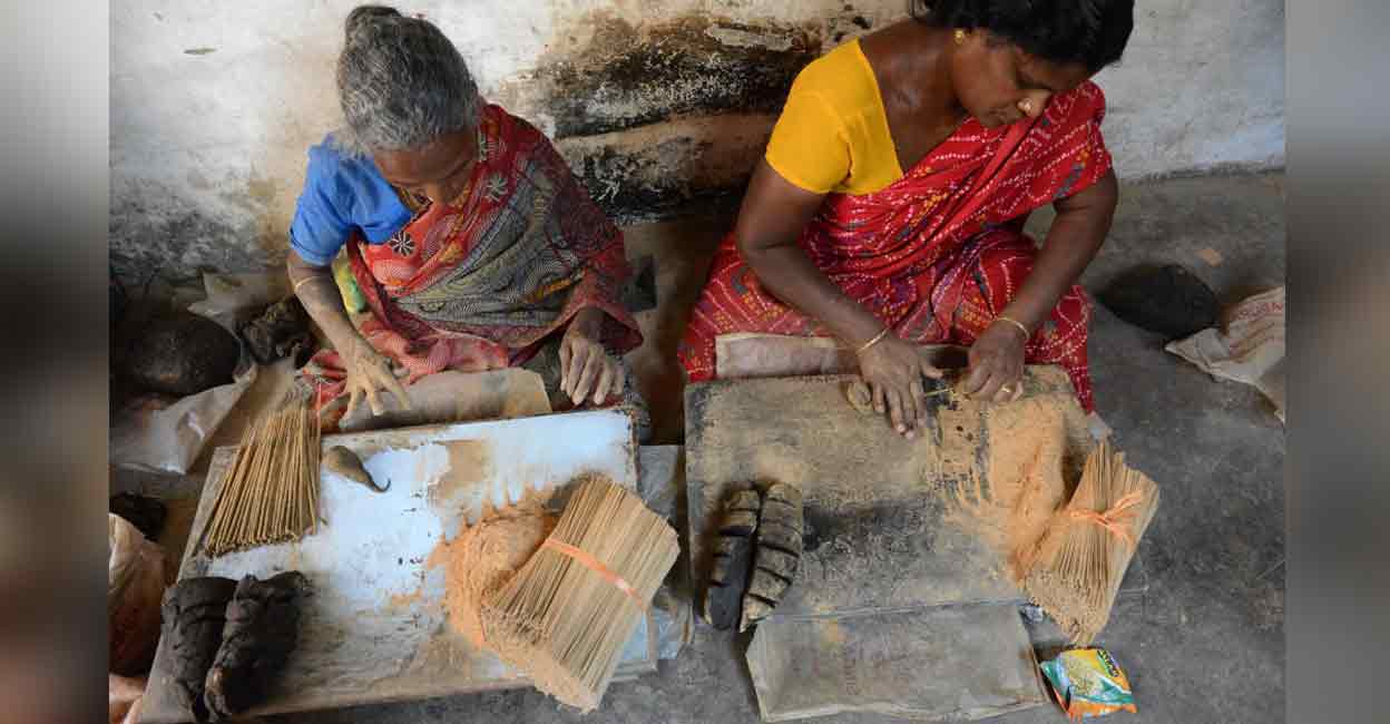 The programme is aimed at training women in self-help groups. Photo: AFP